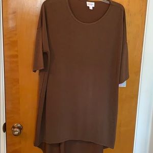 Lularoe Irma solid brown